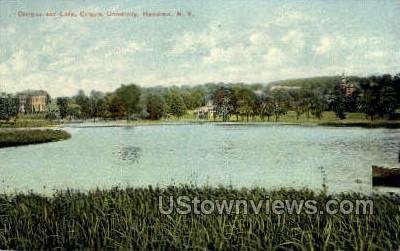 Campus & Lake in Hamilton, New York