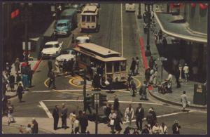 Cable Car,San Francisco,CA Postcard BIN