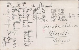 Australia Fremantle W.A. Murray View's War Memorial Vintage RPPC C369