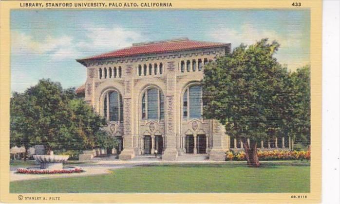 California Palo Alto Library Stanford University