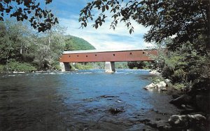 Scenic Covered Bridge Housatonic River at West Cornwall West Cornwall CT 