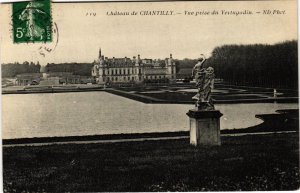 CPA Chantilly- Chateau, vue prise du Vertugadin FRANCE (1008753)