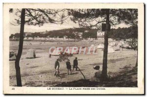 Old Postcard The Office The Beach Taking Des Dunes