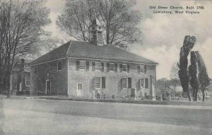 West Virginia Lewisburg Old Stone Church Albertype