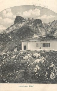 Mountaineering Austria Augsburger Hutte cottage refuge 1906