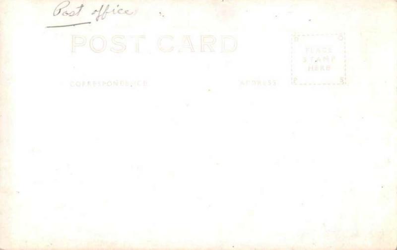 Long Beach California Post Office Ruins Disaster Real Photo Postcard J59508