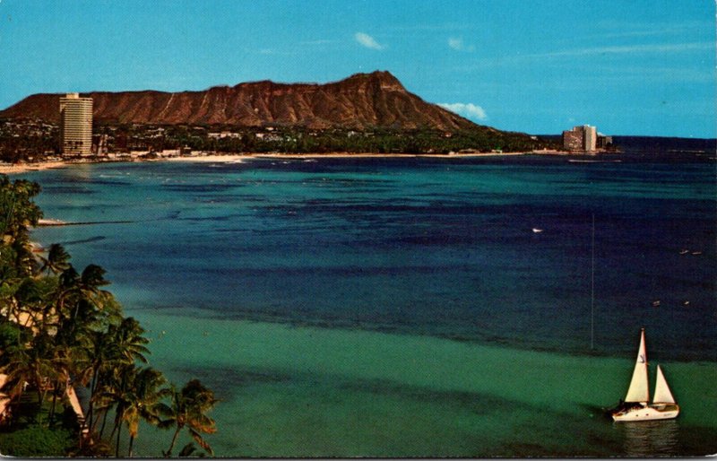 Hawaii Waikiki Beach Diamond Head