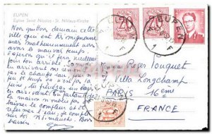 Old Postcard Eupen Eglise Saint Nicolas