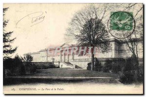 Old Postcard Compiegne Park and Palace