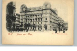 WIEN VIENNA AUSTRIA K.k. Polizeidirection c1900 PC
