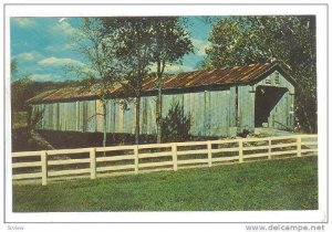 Brown County, Covered Bridge, Ohio, PU-1966