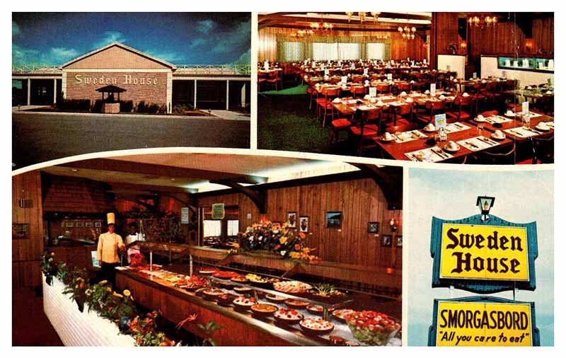 Postcard RESTAURANT SCENE Naperville Illinois IL AS4495