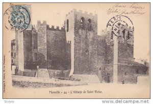 L'Abbaye De Saint Victor, Marseille (Bouches-du-Rhône), France, PU-1906