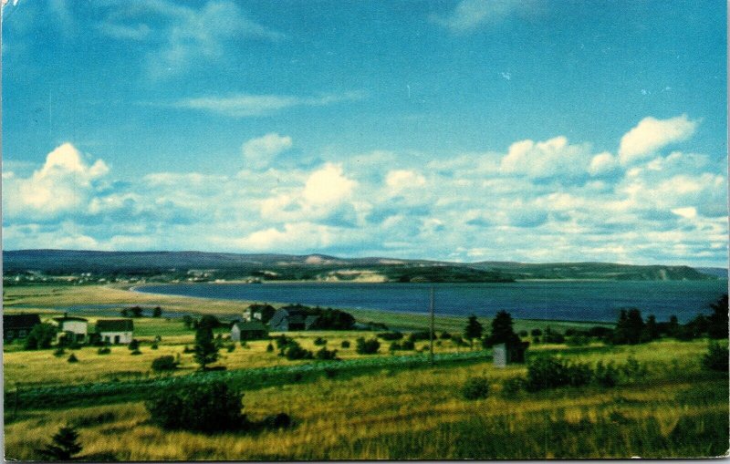 St Martins West Quocco NB Canada Postcard VTG UNP Mirro Vintage Unused Chrome 