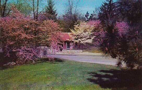 Entrance To Potawatomi Inn Angola Indiana