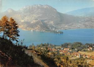 BR49095 annecy le lac vu de la route du col de la forclaz       France