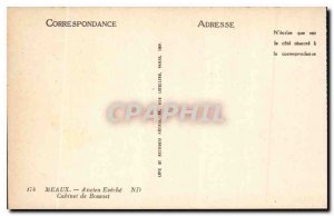 Old Postcard Meaux Former Cabinet Eveche Bossuet