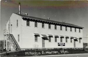 1930-1950 Real Photo Postcard; Ft. Francis E Warren, Laramie WY