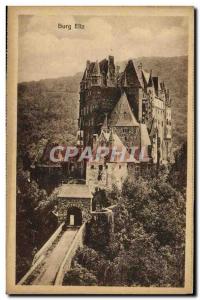 Old Postcard Burg Eltz