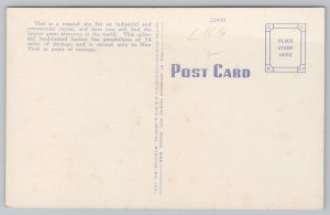 Ship~Loading Grain On Boat Duluth-Superior Harbor~Vintage Postcard