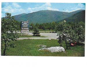 Mt Jefferson Tourist Court and Restaurant Sign Rte. 2 Randolph New Hampshire