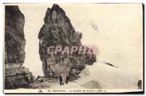 Old Postcard Gavarnie La Breche de Roland