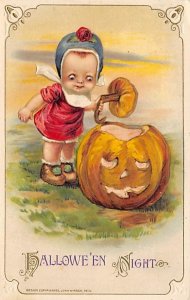 Artist Jason Freixas & Samual Schmucker Halloween postal used unknown 