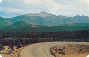 Long's Peak from High Drive - Rocky Mountain National Park CO, Colorado