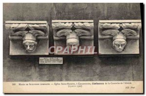 Old Postcard Musee De Scupture Comparee Church of Saint Nazaire in Carcassonn...