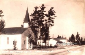 Chapel and Company Street - Camp McCoy, Wisconsin WI Postcard