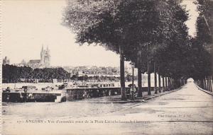 France Angers Vue de Ensamble prise de la Place Laroche foucalt Liancourt