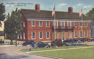 Post Office And Custom House Saint Albans Vermont 1939