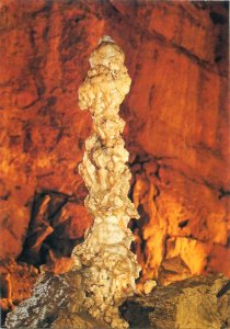 Czech Republic Catherine Cave Venetian Candlestick  Postcard