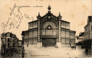 CPA AUXERRE - Le Marché (658609)