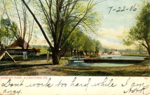 PA - Allentown. Dorney Park, 1906. General View