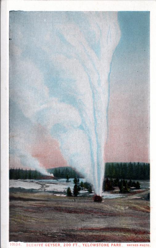 Haynes, Red Letter Series, Yellowstone National Park