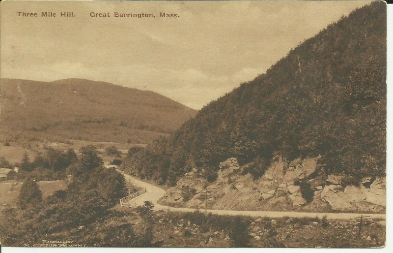 Great Barrington,Mass., Three Mile Hill