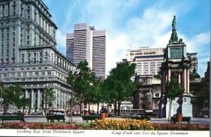 Looking East from Dominion Square - Montreal, Quebec, Canada