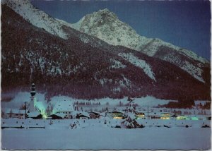 Wintersportort St. Ulrich Tirol Austria Postcard C9