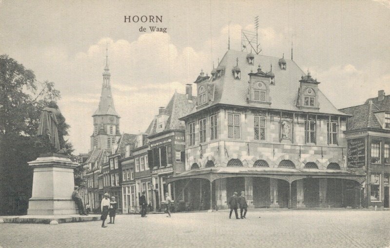 Netherlands Hoorn de Waag Vintage Postcard 07.52