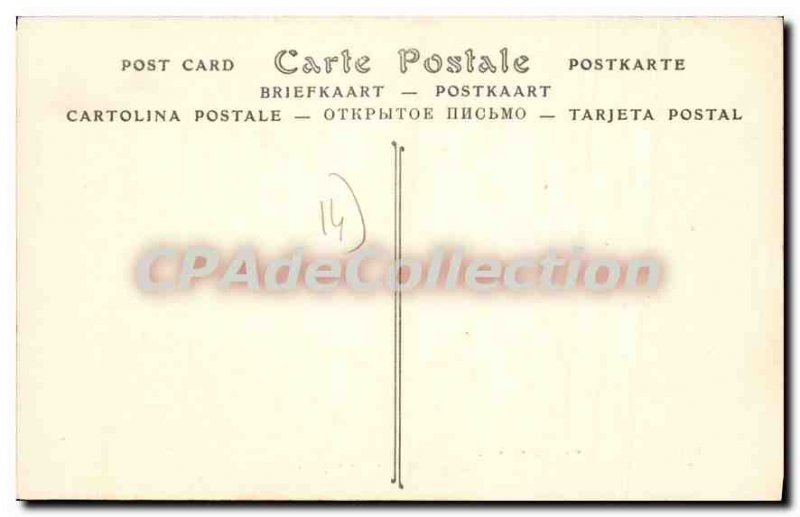 Old Postcard Pont L'Eveque The Tribunal's Place