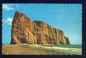 Perce, Quebec, Canada Postcard, Perce Rock, Gaspe Peninsula, Gulf Of St Lawrence