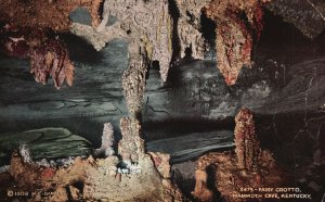 Vintage Postcard 1910's Fairy Grotto Mammoth Cave National Park Kentucky K.Y.