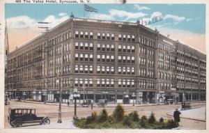 New York Syracuse The Yates Hotel 1920