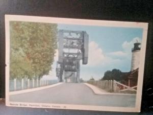 Postcard Bascule Bridge,Hamilton, Ontario,Canada    Z2