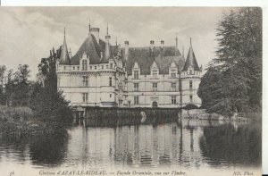 France Postcard - Chateau d'Azay-Le-Rideau - Facade Orientale - Ref TZ875