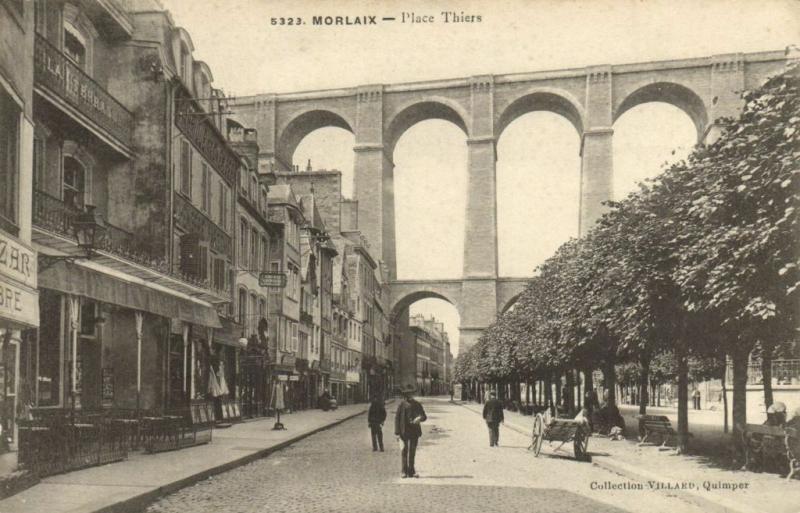 CPA MORLAIX - Place Thiers (143171)