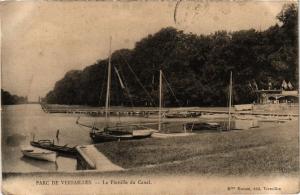 CPA Parc de VERSAILLES - La Flottille de Canal (353631)