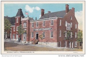 Masonic Temple Fredericksburg Virginia