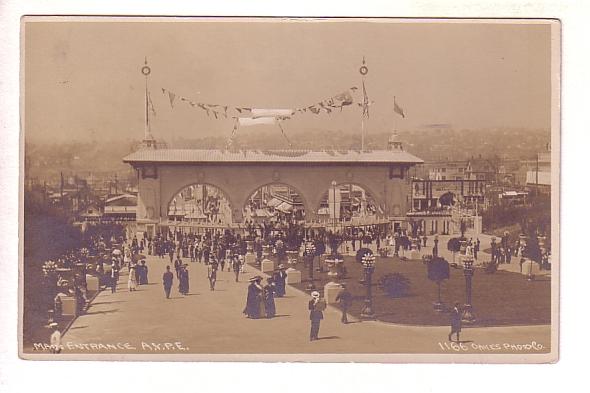 Alaska Yukon Pacific Exposition, Seattle Washington Real Photo Used 1909